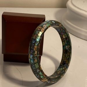 Abalone shell bracelet